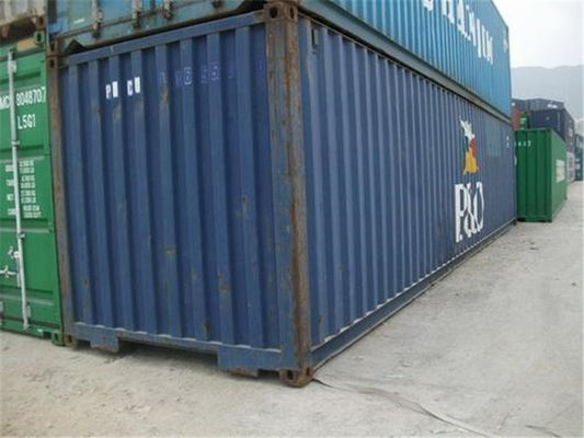 중국 파랑에 의하여 사용되는 금속 선적 컨테이너 국제 기준 건조화물 콘테이너 협력 업체