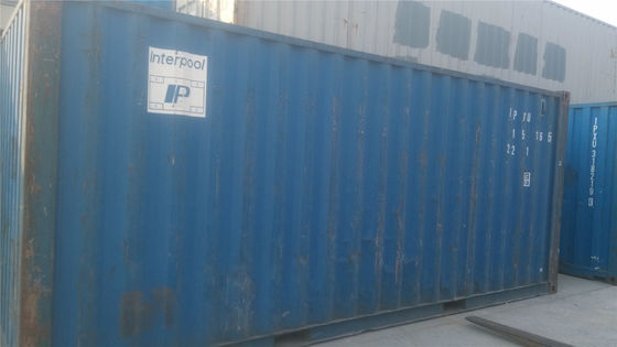 중국 도로에 의한 수송은 국제 기준을 가진 20ft 선적 컨테이너를 사용했습니다 협력 업체