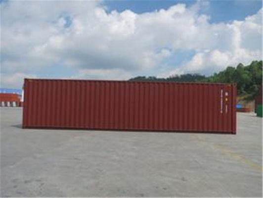 중국 금속 빨간 높은 입방체 선적 컨테이너 국제 기준 13.71m 길이 협력 업체