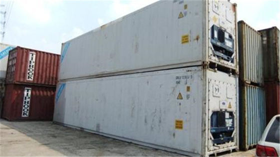 중국 이용된 냉동차 콘테이너 강철 40 발에 의하여 냉장되는 선적 컨테이너  협력 업체