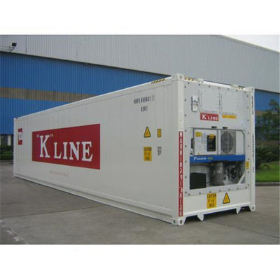 중국 이용된 냉동차 콘테이너/냉장고 선적 컨테이너 탑재량 22000kg 양 28cbm 협력 업체